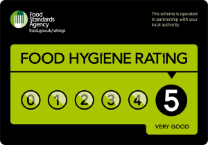 food hygiene rating 5 very good