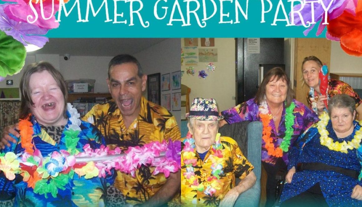 summer garden party lister sherrington house nursing homes