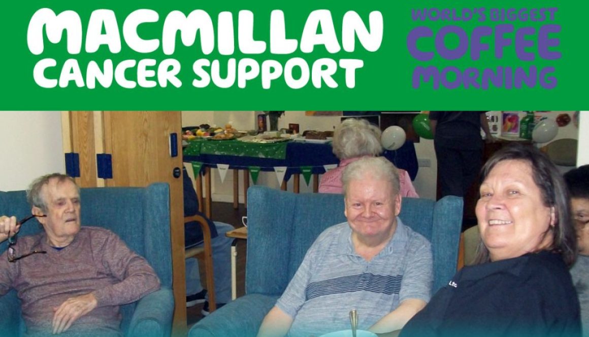 Macmillan Coffee Morning at Sherrington House Nursing Home