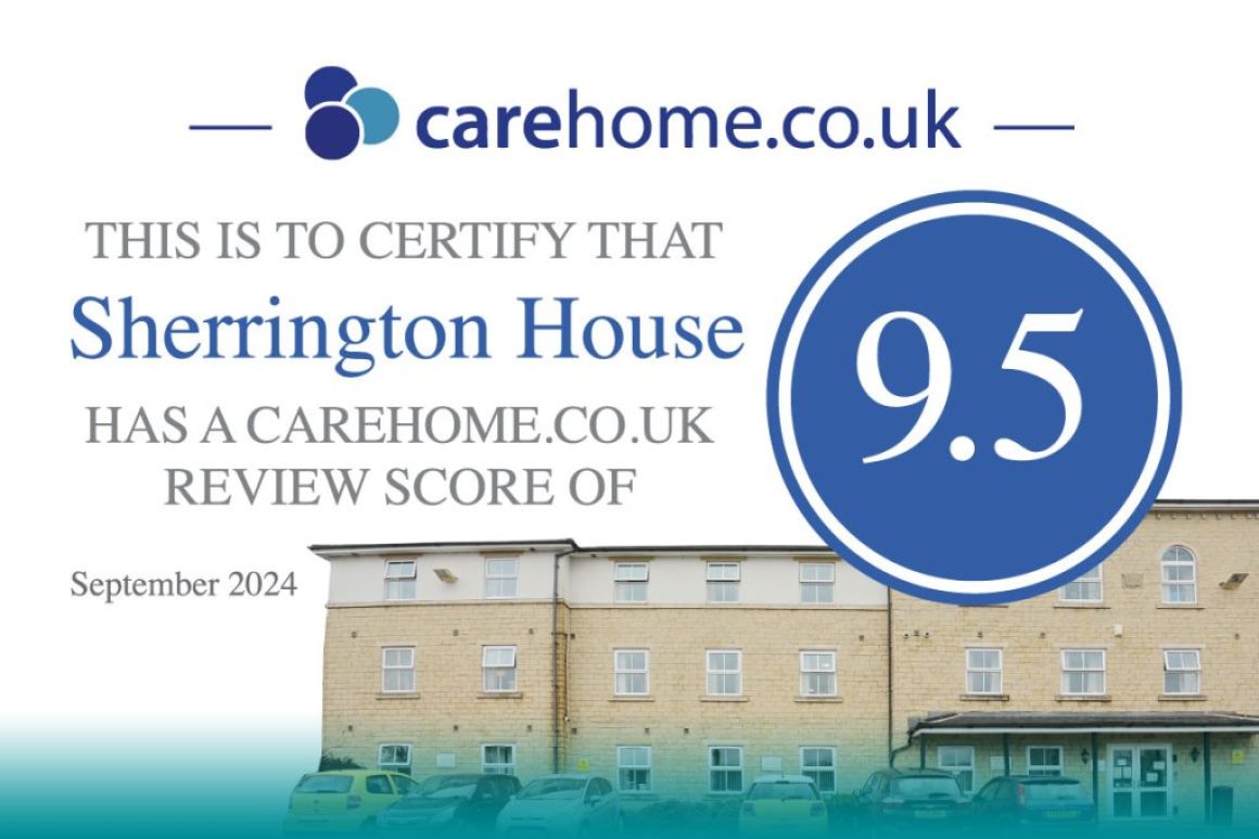 carehome.co.uk review sherrington house september 2024